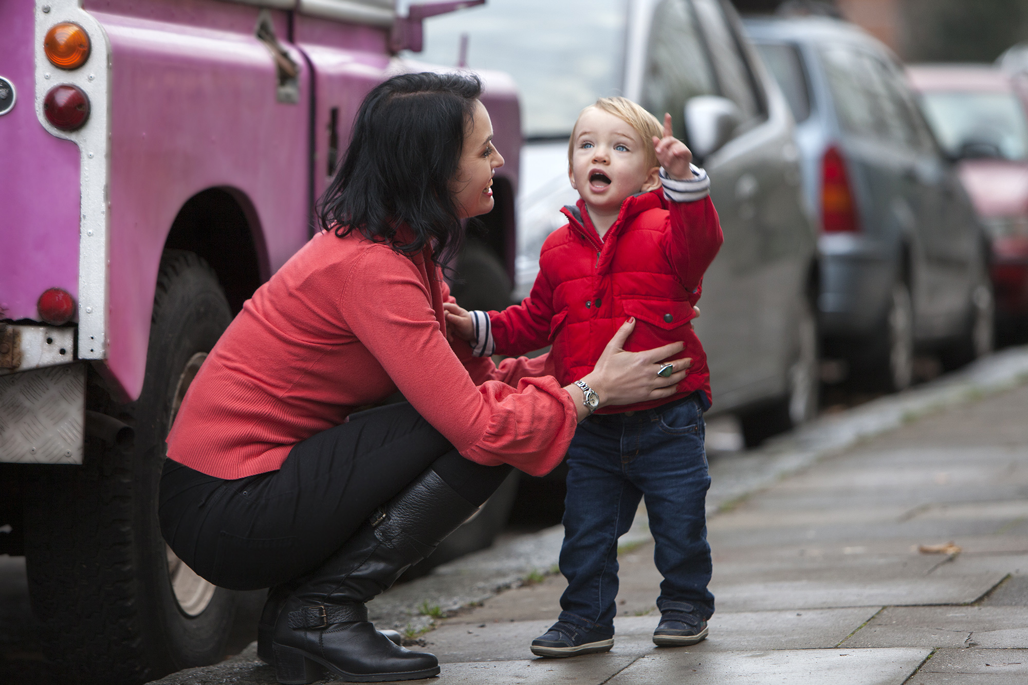 What is Storytelling Lucy Griffiths with son