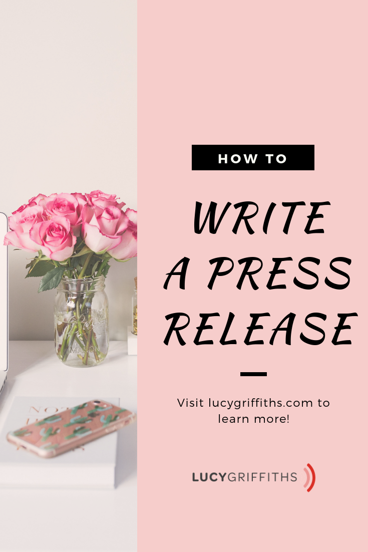 How to write a Press Release 3