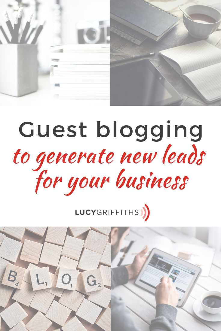 Guest Posting to promote your YouTube channel - Lucy Griffiths