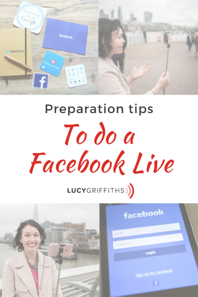 Preparing for a Facebook Live