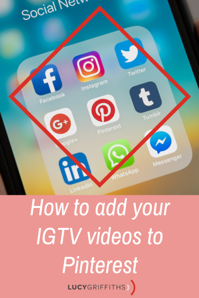 How to add an IGTV video to Pinterest