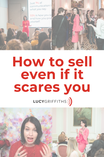 How to get the courage to effectively sell anything
