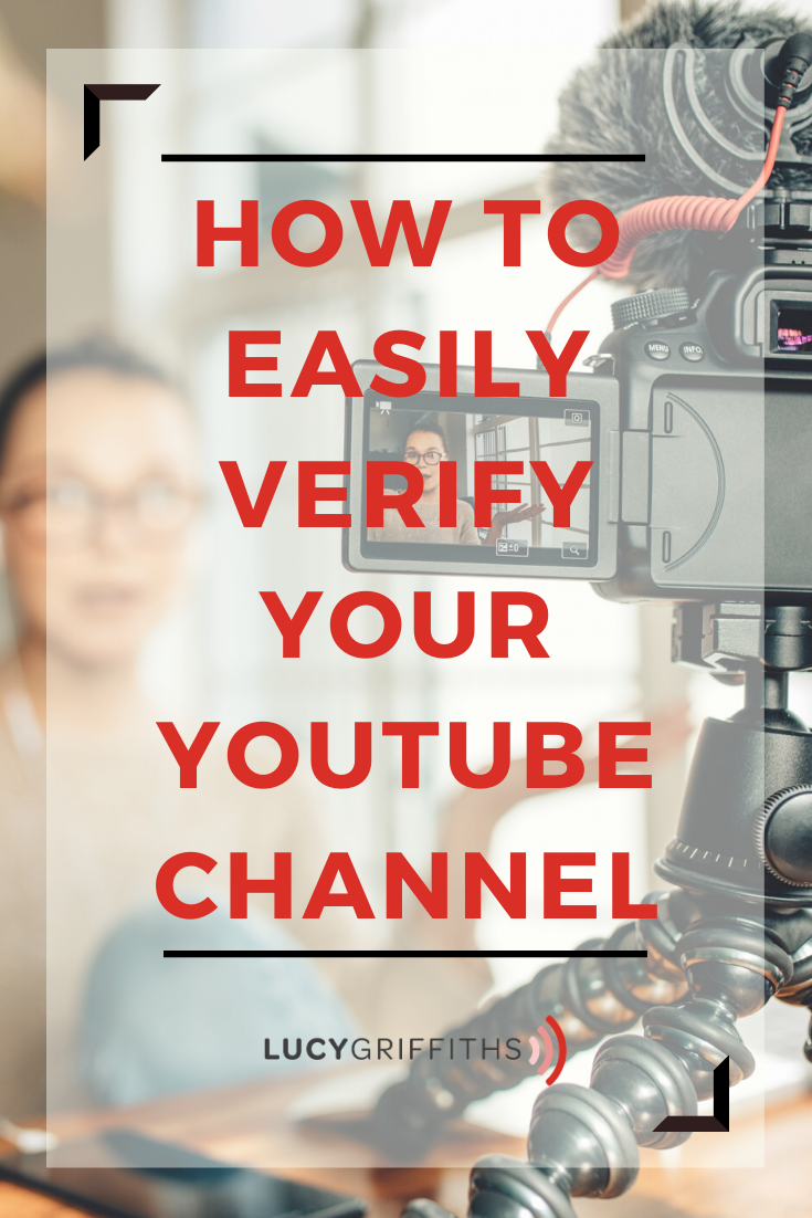 Verify your Youtube Channel