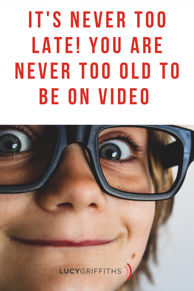 never too old to be on video
