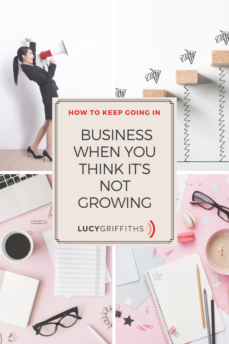 Keep going in your business