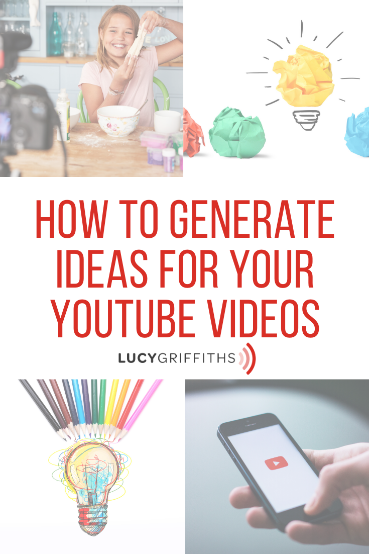 generate ideas for Youtube videos