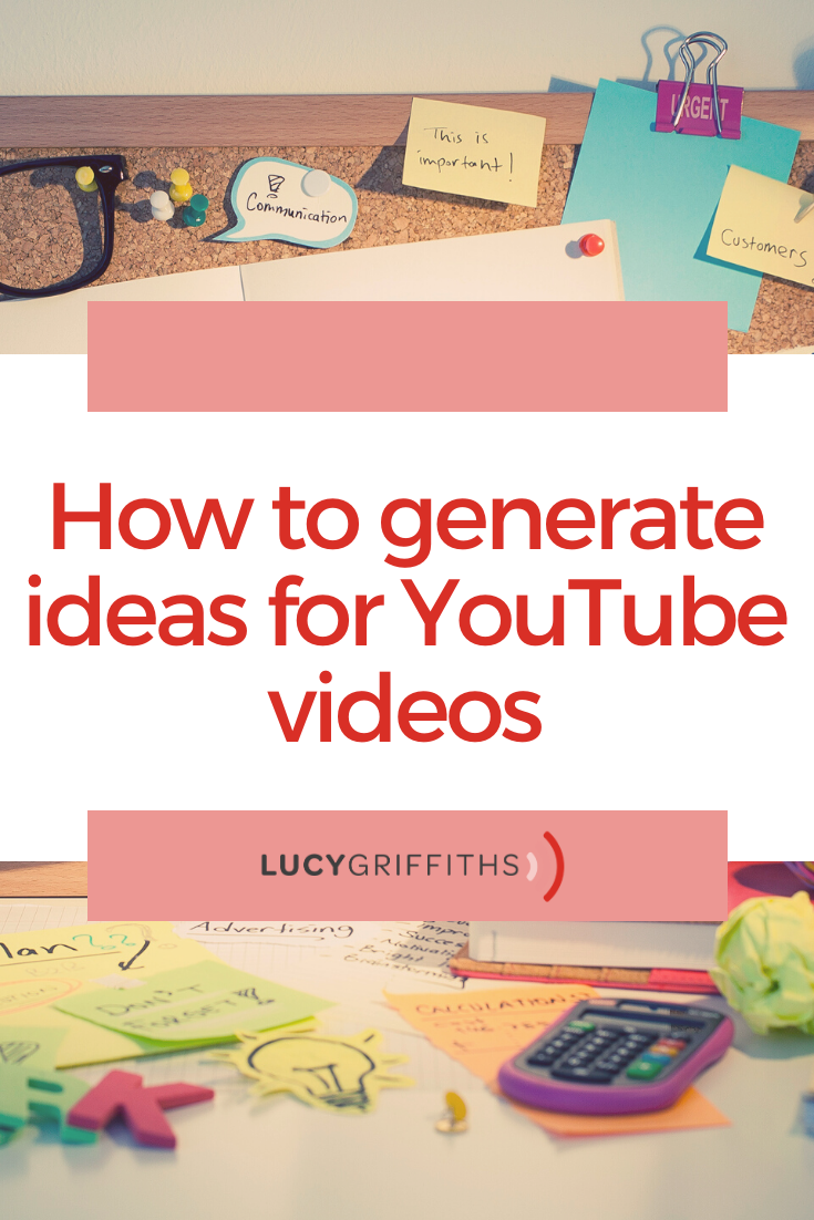 generate ideas for Youtube videos