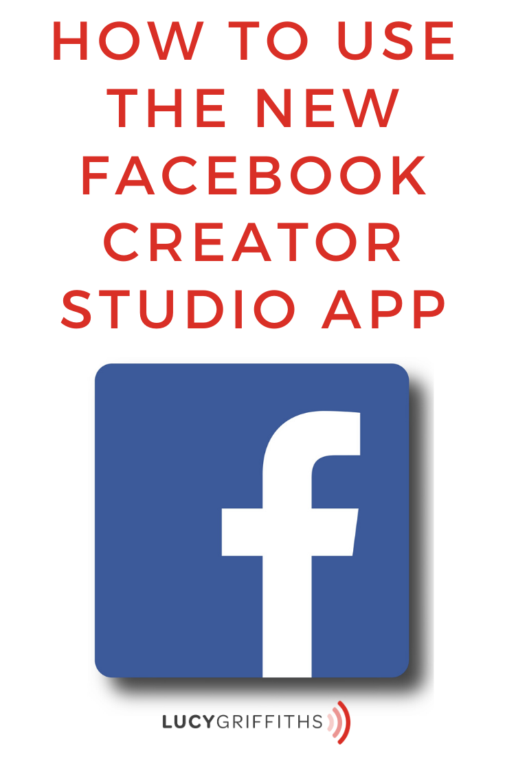 the new Facebook Creator Studio App