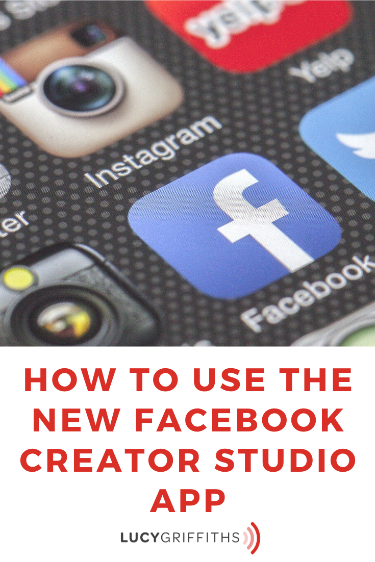 the new Facebook Creator Studio App