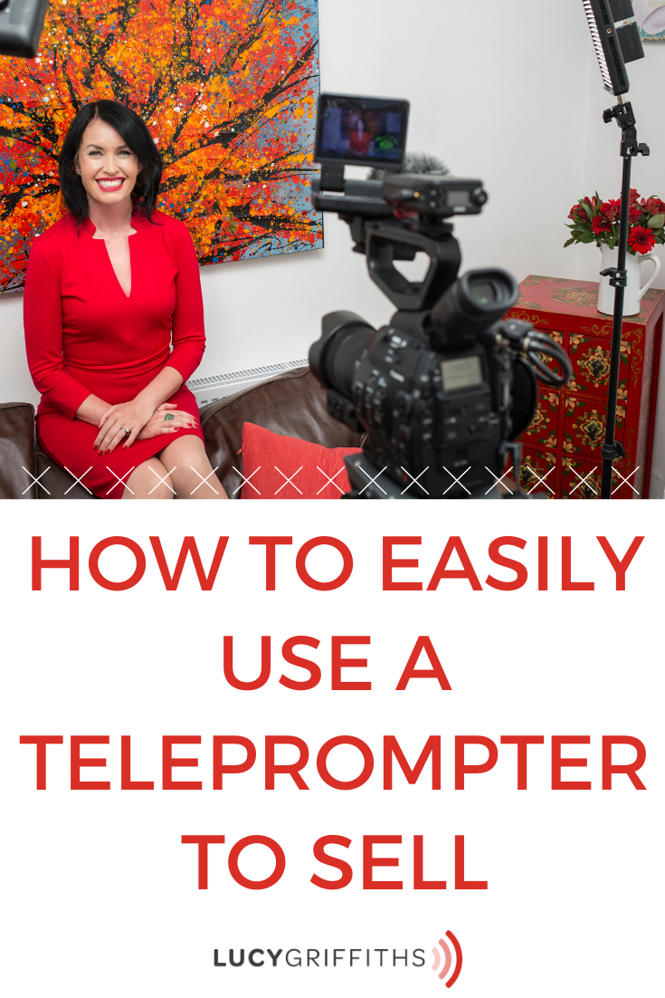 use a teleprompter