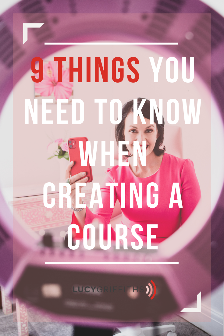 9 Things You Need to Know When Creating a Course