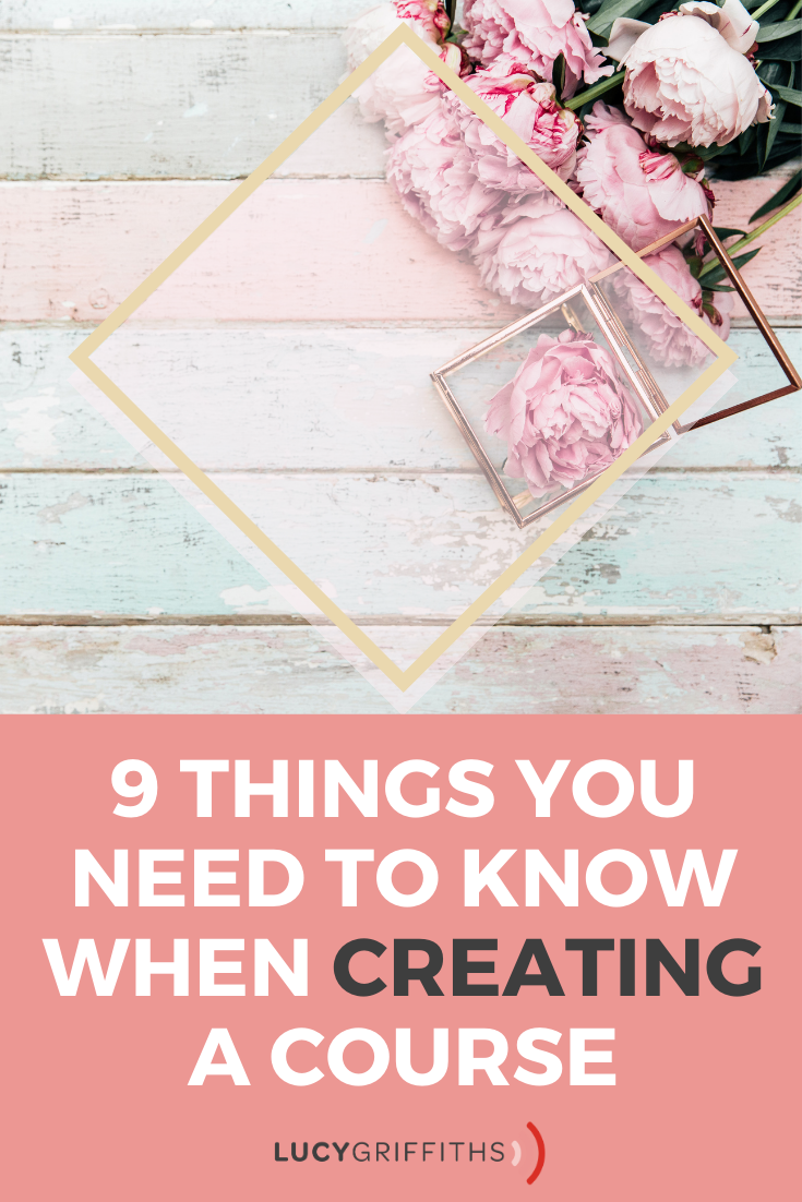 9 Things You Need to Know When Creating a Course