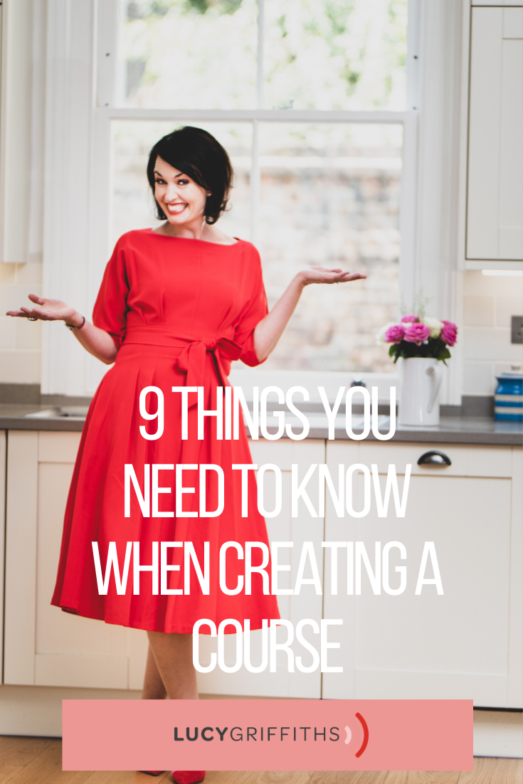 9 Things You Need to Know When Creating a Course