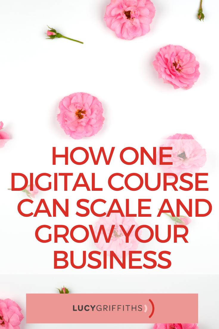 It only takes one digital course to scale and grow your business