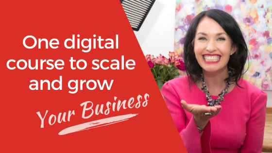It only takes one digital course to scale and grow your business