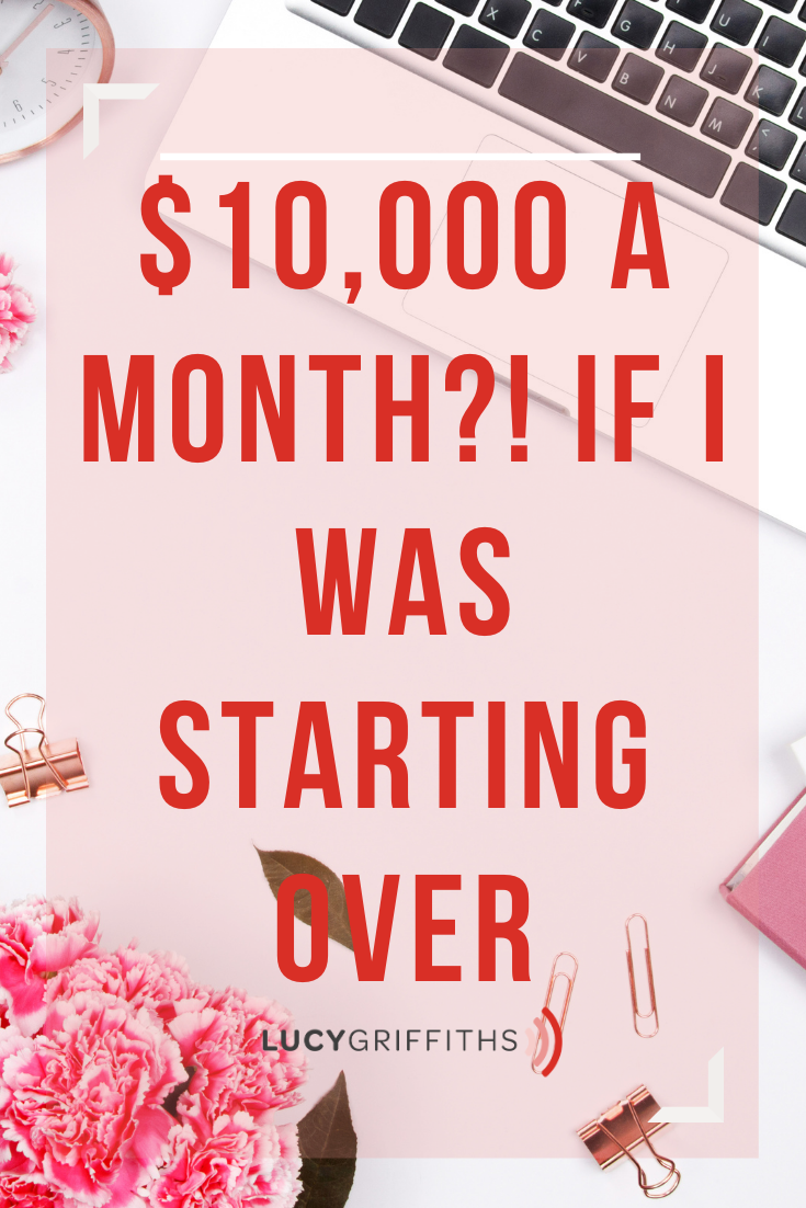 How I would make $ 10000 per month if I had to start over right now - Online Business Startup Tips