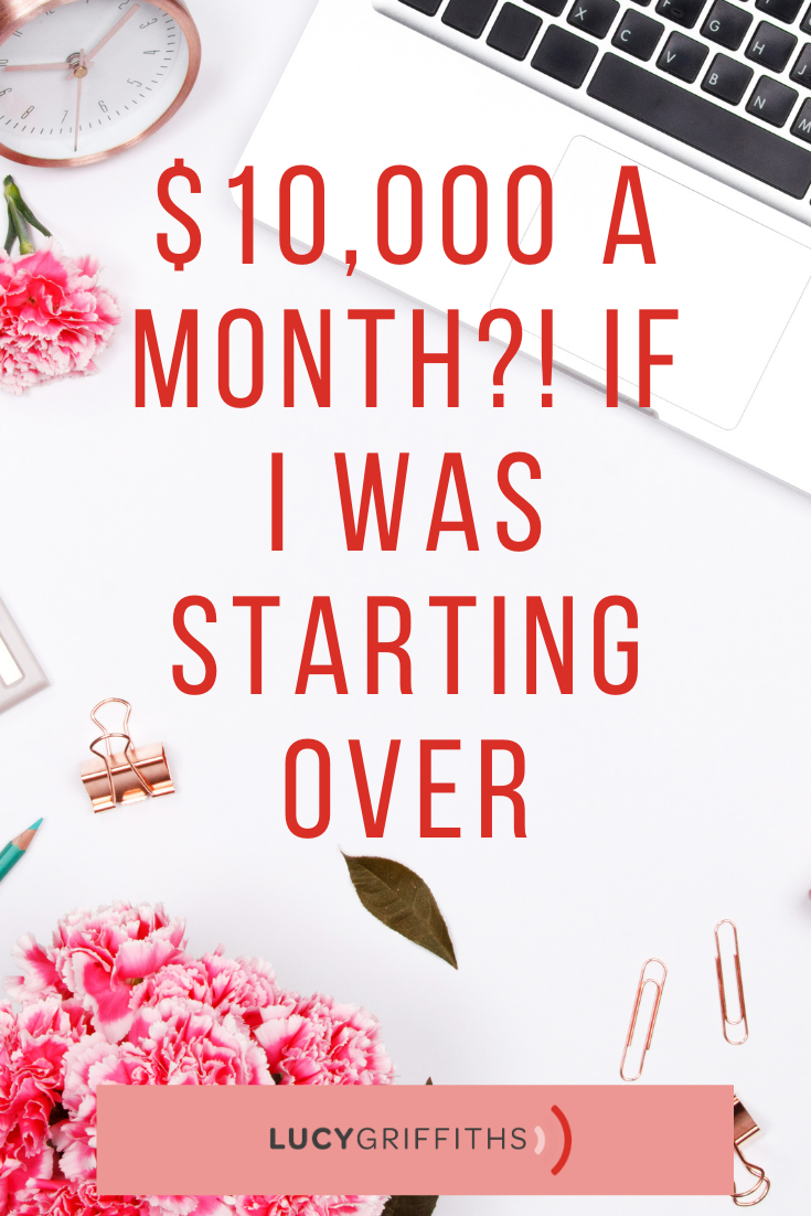 How I would make $ 10000 per month if I had to start over right now - Online Business Startup Tips