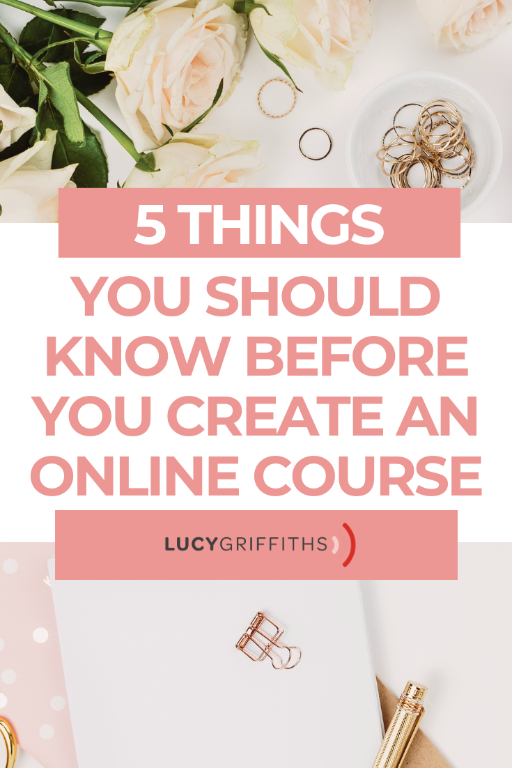 5 Things You Should Know Before You Create an Online Course