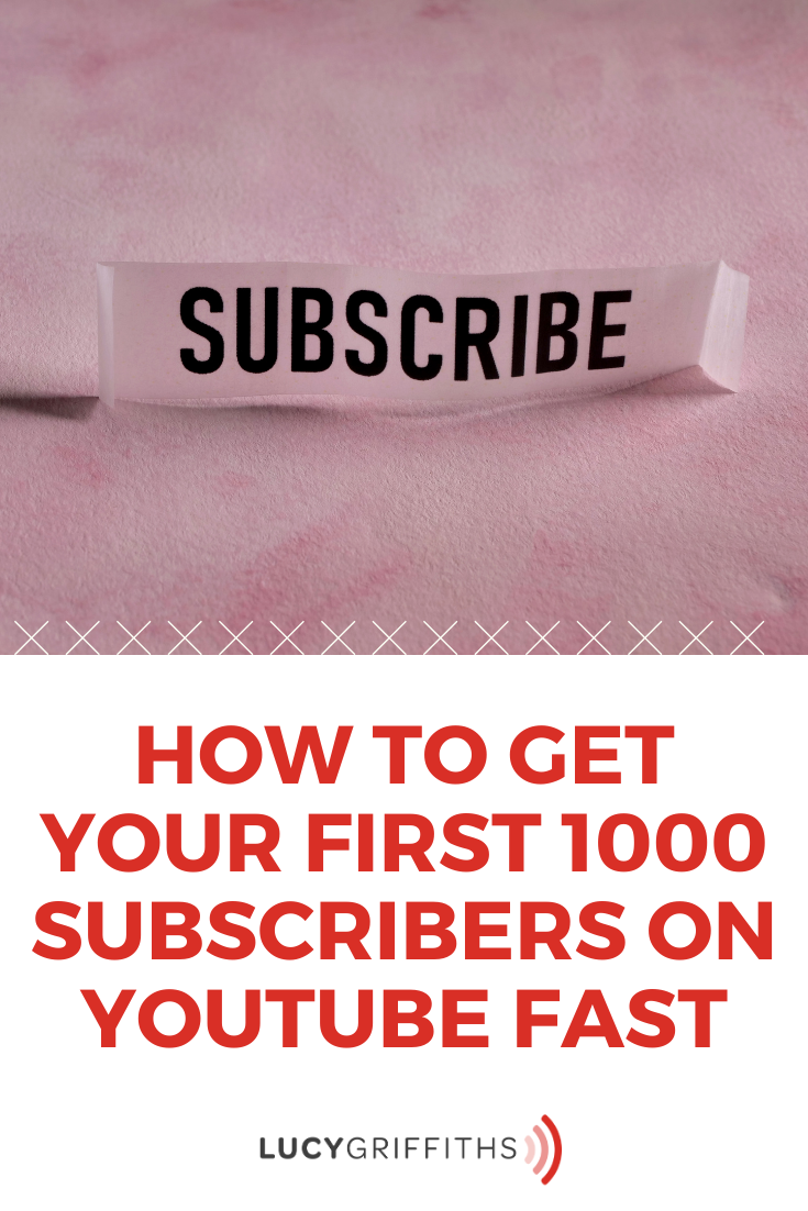 How to get your first 1000 subscribers on YouTube FAST for Beginners