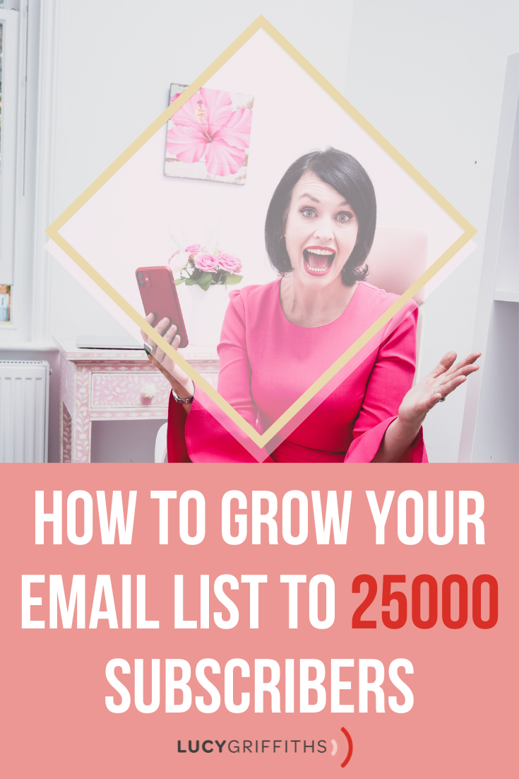 How to build an Email List FAST and FREE - My Secrets to Growing my Email List to 25,000 Subscribers
