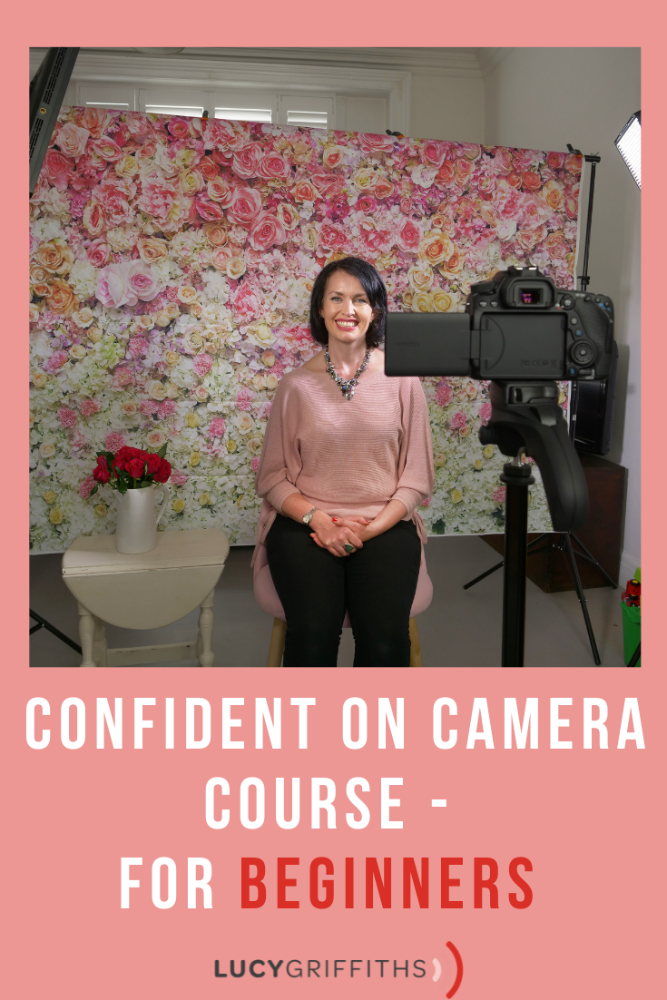 Behind the Scenes - Lucy Griffiths Confident on Camera Course - Video for Beginners or Shy on Camera