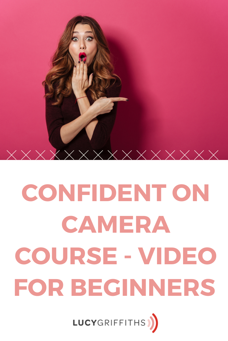 Behind the Scenes - Lucy Griffiths Confident on Camera Course - Video for Beginners or Shy on Camera