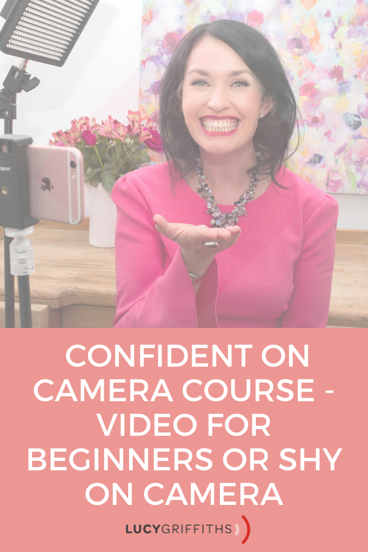 Behind the Scenes - Lucy Griffiths Confident on Camera Course - Video for Beginners or Shy on Camera