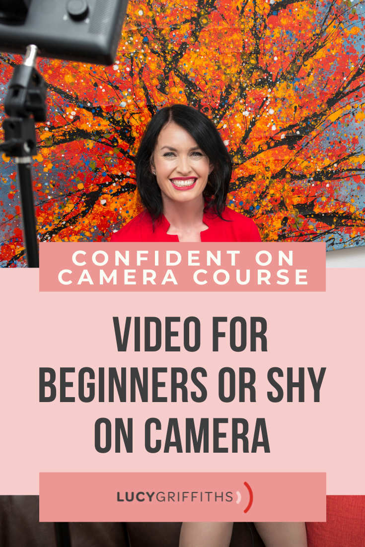 Behind the Scenes - Lucy Griffiths Confident on Camera Course - Video for Beginners or Shy on Camera