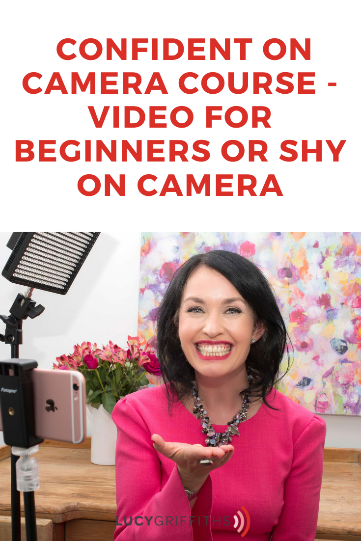 Behind the Scenes - Lucy Griffiths Confident on Camera Course - Video for Beginners or Shy on Camera