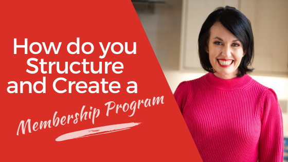 [VIDEO] How Do You Structure and Create a Membership Program with only a Small business?