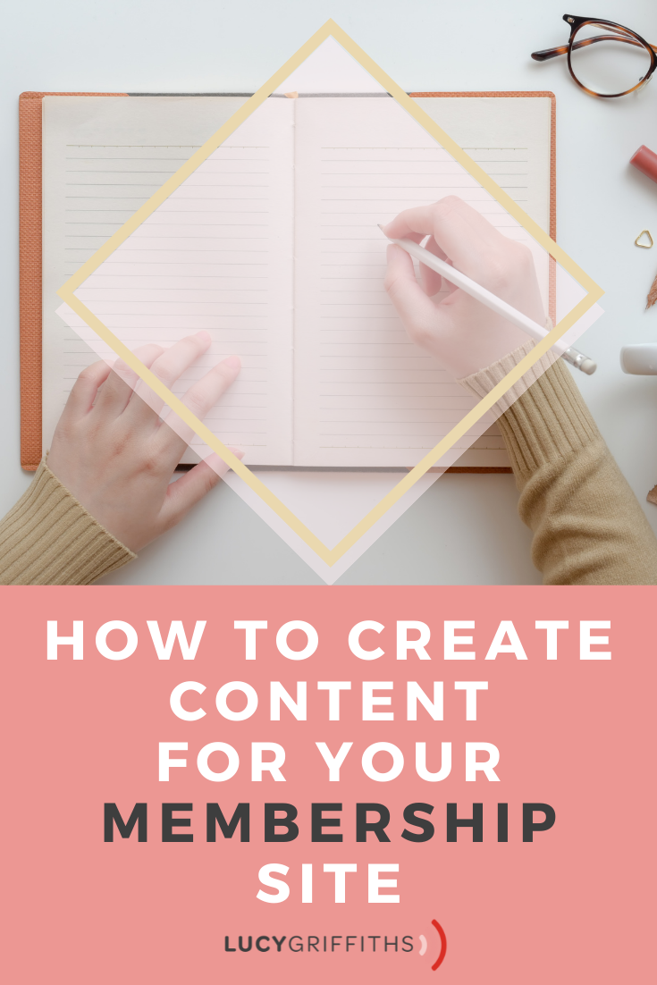 How To Create Content For Your Membership Site When You're a Small Business Owner