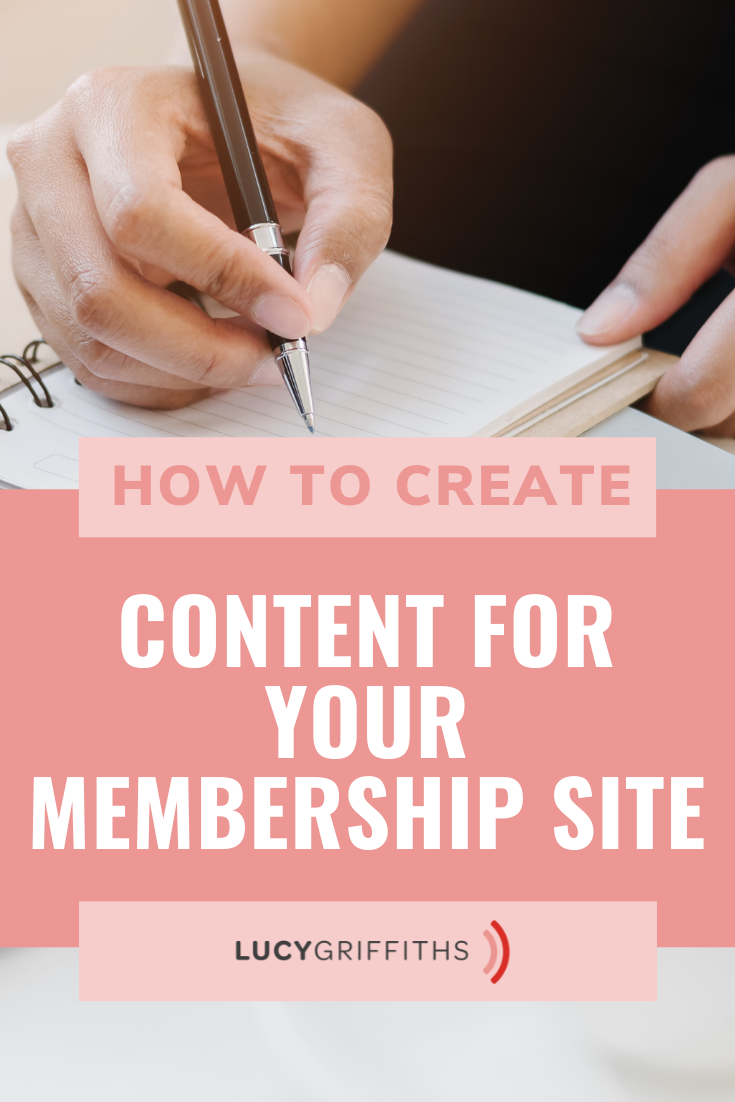 How To Create Content For Your Membership Site When You're a Small Business Owner