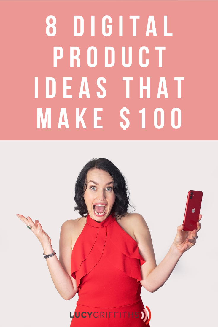 8 Digital Product Ideas that make $100 a day so you DON'T trade time for Money